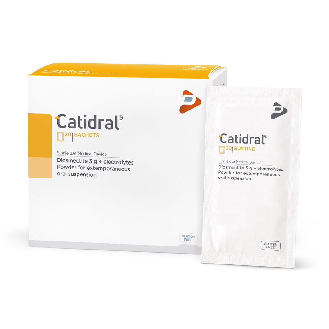 Diarrhea powder for oral solution CATIDRAL, 20 pcs.