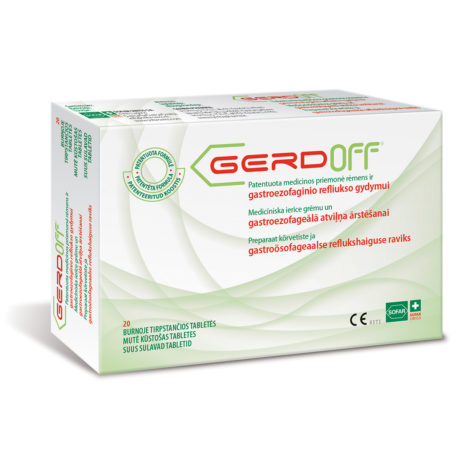 Gerdoff Protection siirup kõrvetiste raviks, 20 pakki