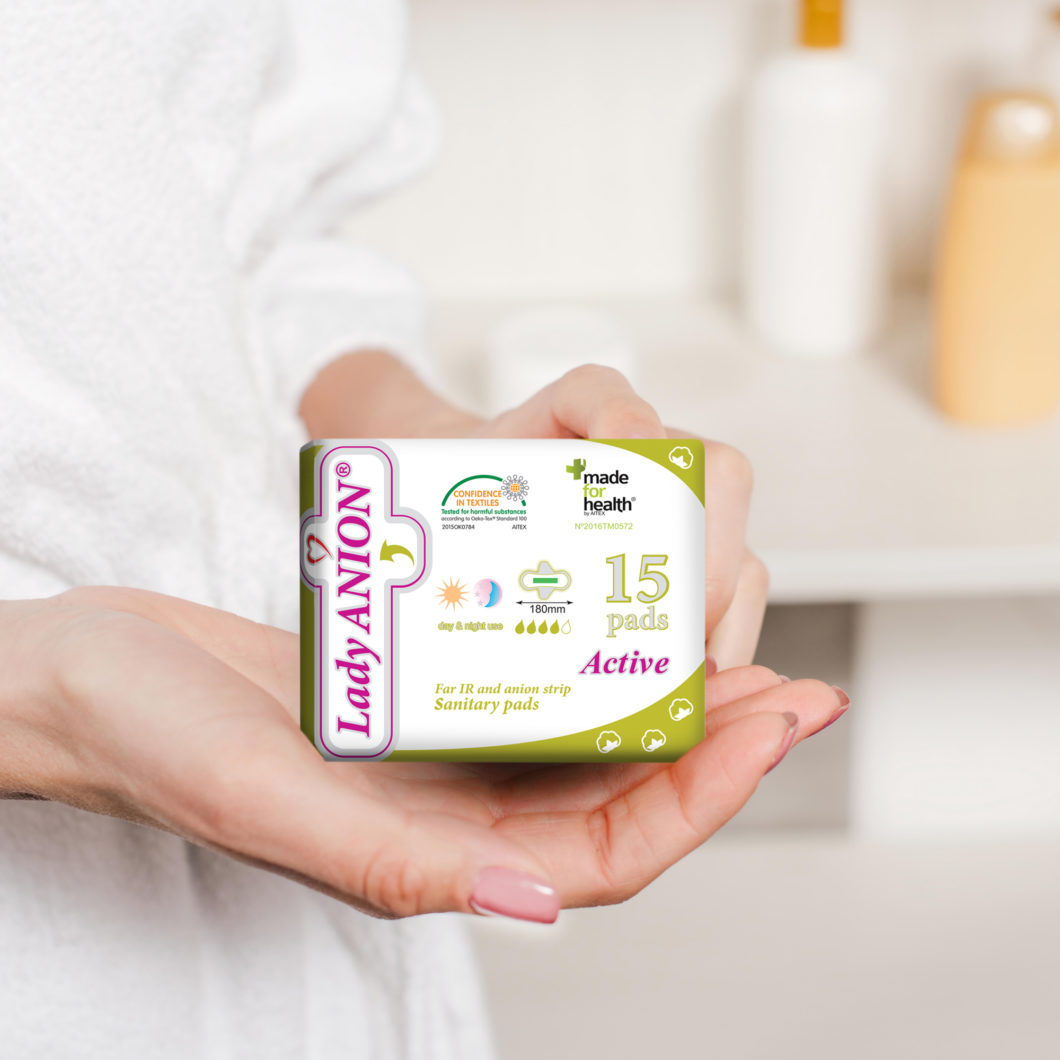 Higienos dėžutė “Užtikrintas sausumo pojūtis kasdien”