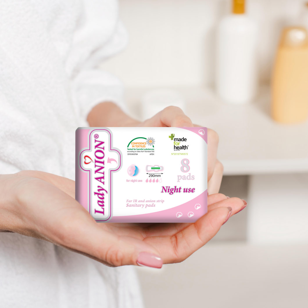 Higienos dėžutė „Užtikrintas sausumo pojūtis kasdien“