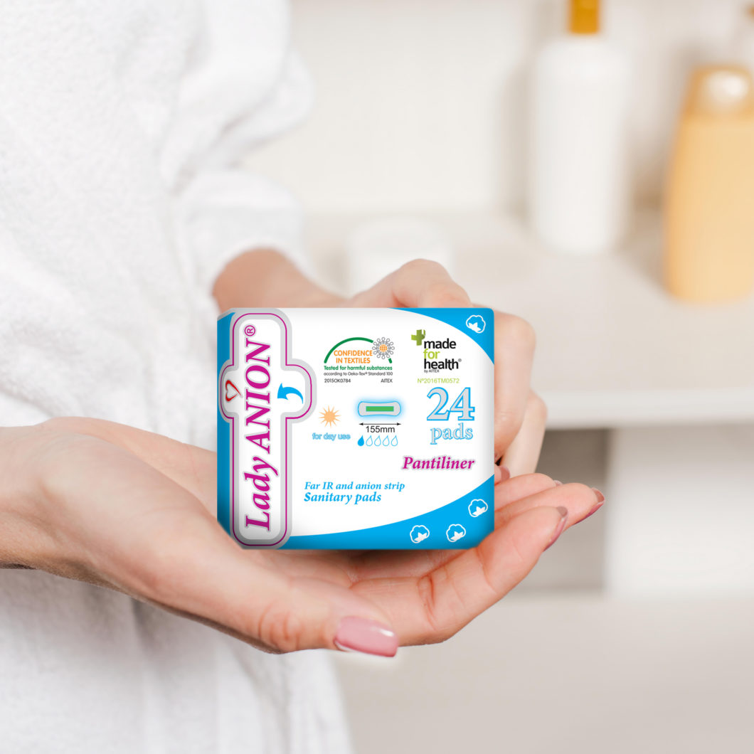 Higienos dėžutė “Užtikrintas sausumo pojūtis kasdien”