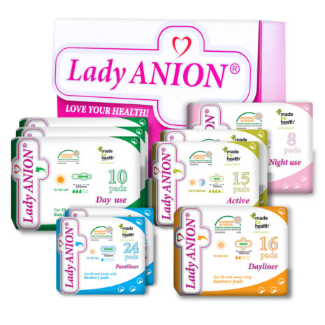 Ploni paketai Lady ANION Active