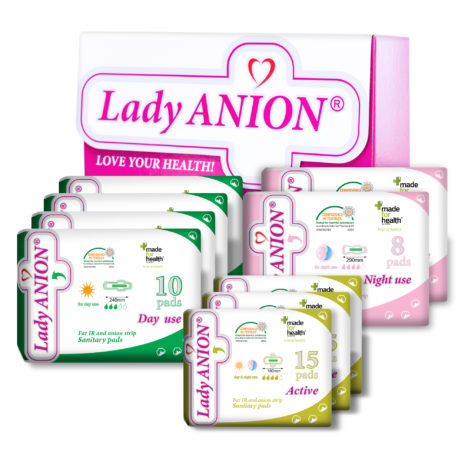 Ploni paketai Lady ANION Active
