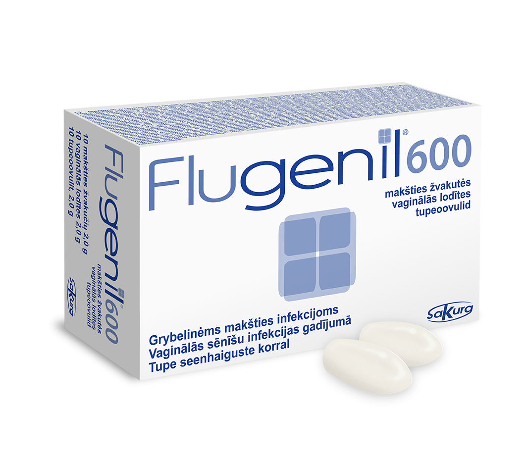 Ovules for vaginal candidiasis FLUGENIL 600, 10 pcs.